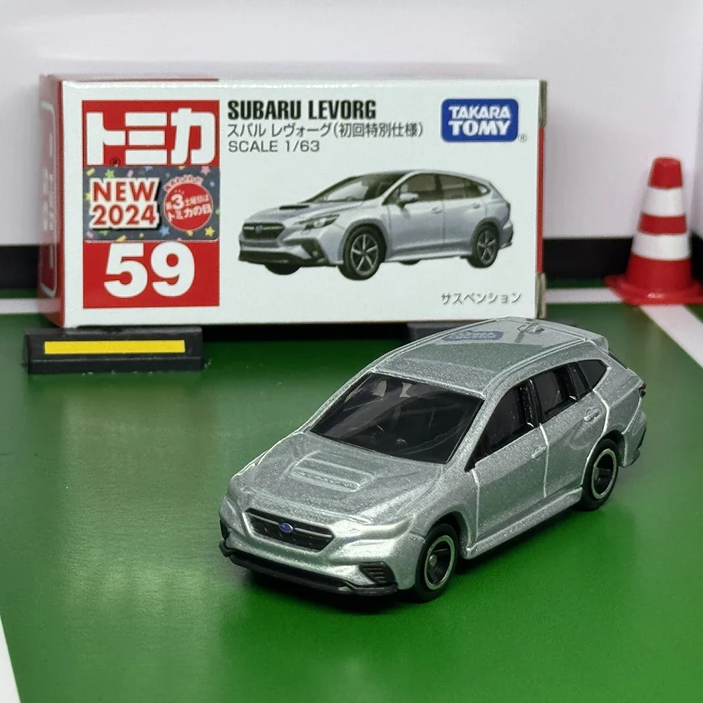 Takara Tomy Tomica No.59 Subaru Levorg Car Alloy Toys Motor Vehicle Diecast Metal Model Kids Xmas Gift Toys for Boys