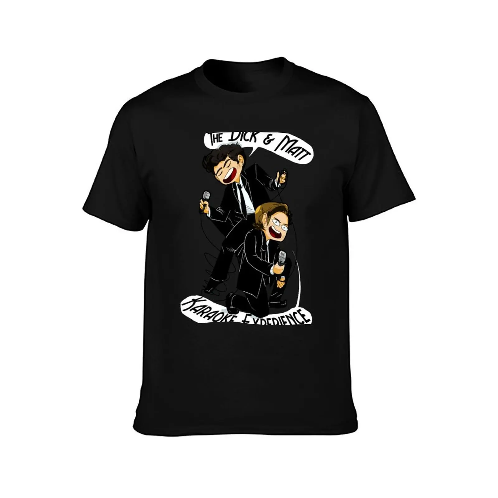 DICK & MATT KARAOKE EXPERIENCE T-Shirt Casual Loose Fit Summer Tee Shirt T-Shirt