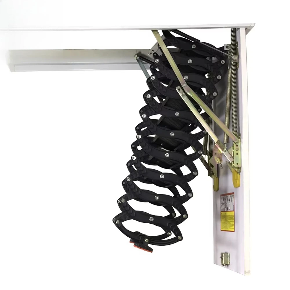 New Design Metal Pull Down Retractable Ceiling Ladder for Attic Access