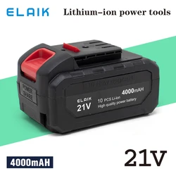 Li-Ion battery 21V 4.0Ah cordless electric screwdriver special rechargeable large capacity Li-Ion battery hand drill accessories