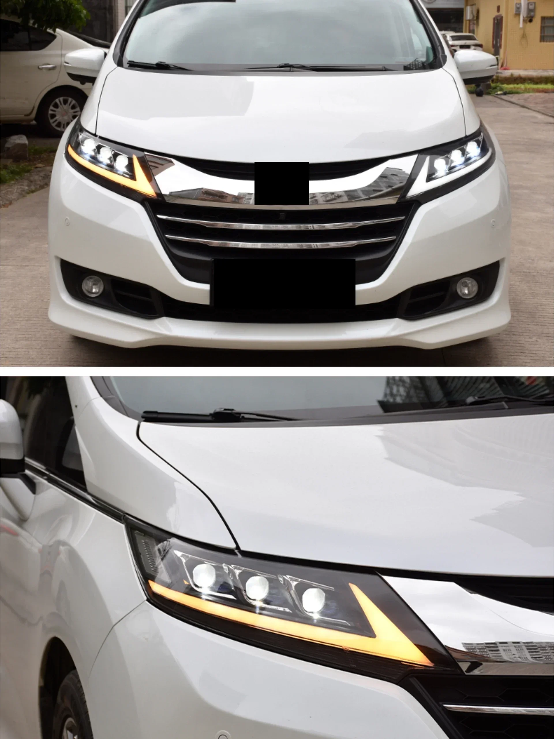 

Led Front Headlight for Honda Odyssey 2015-2021 Turn Signal Daytime Running Light Car Accessories