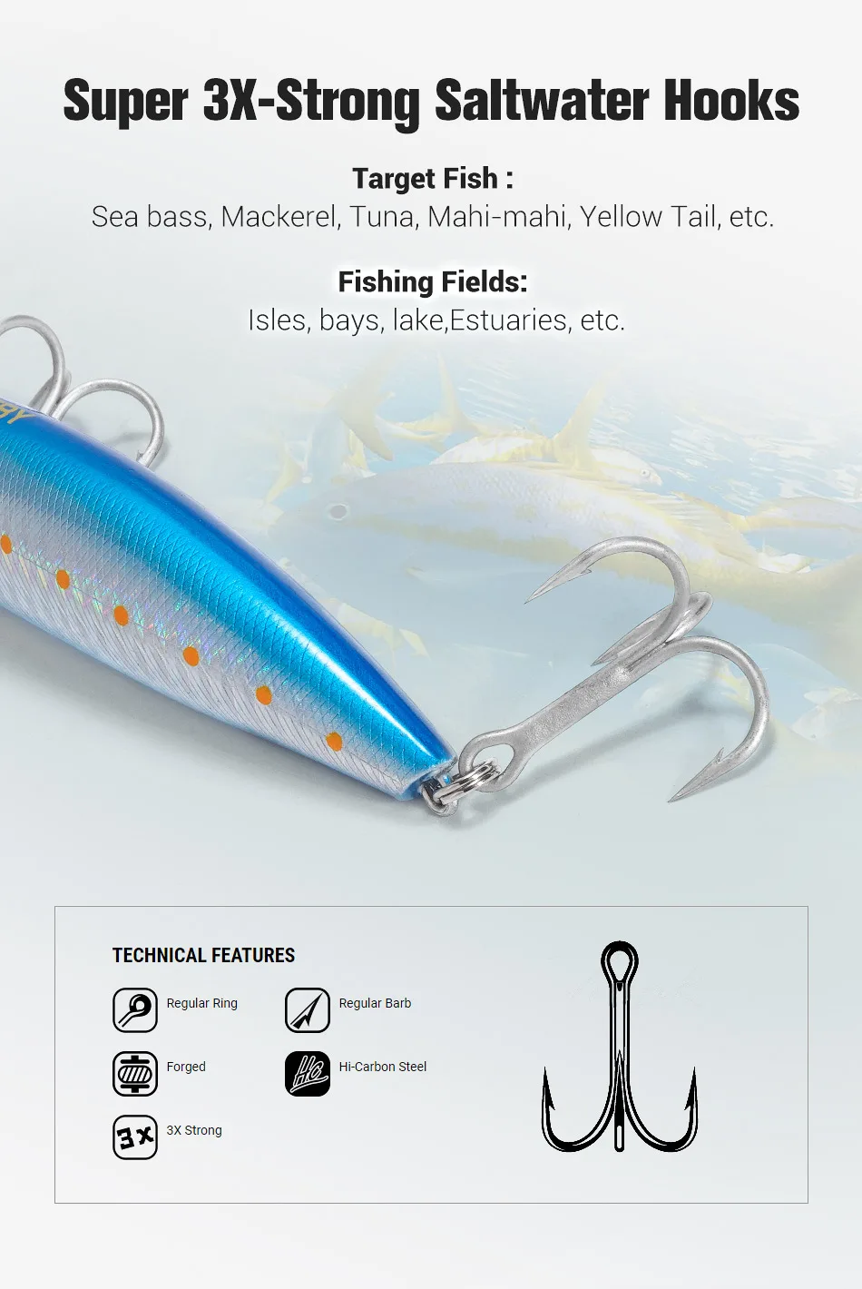NOEBY Rocky Suspending Minnow Jerkbait 135mm 30g Weitwurf-Hardbait für Meerbarsch und Salzwasserfischen – Detail 6