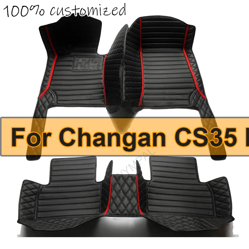 

Автомобильные коврики для Changan CS35 Plus 2018-2023 22 21 20 19, индивидуальные автомобильные подкладки для ног, Обложка, аксессуары для интерьера