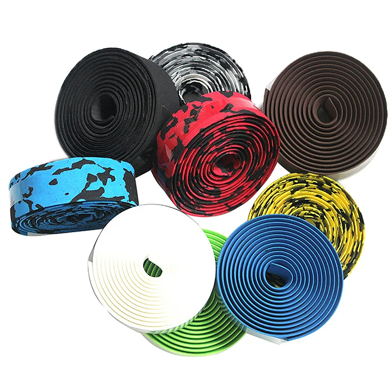 

2PCS EVA Bicycle Handlebar Tape Cycling Mountain Bike Handle Belt Reflective Wrap Road Bike Belt With Bar Plugs