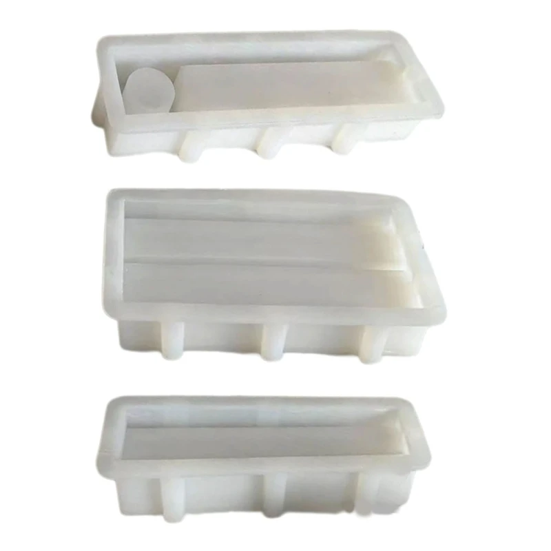 

Silicone Craft Molds Reused Casting Mould 3D Holder Mould Silicone DIY Handicrafts Decors Moulds