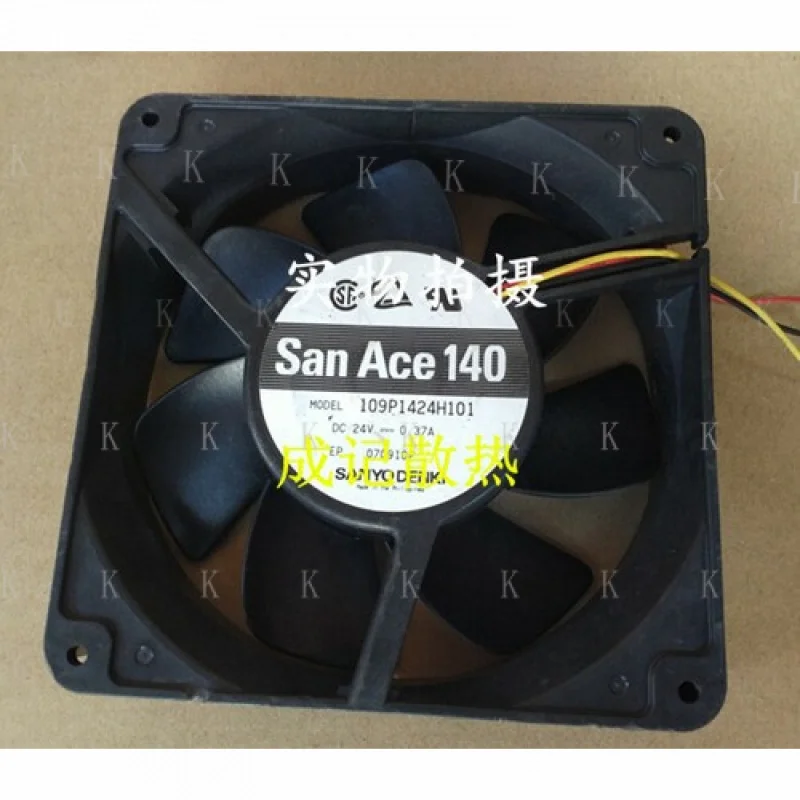 

C 1pcs FOR Sanyo 109P1424H101 14cm 14038 24V 0.37A cooling fan