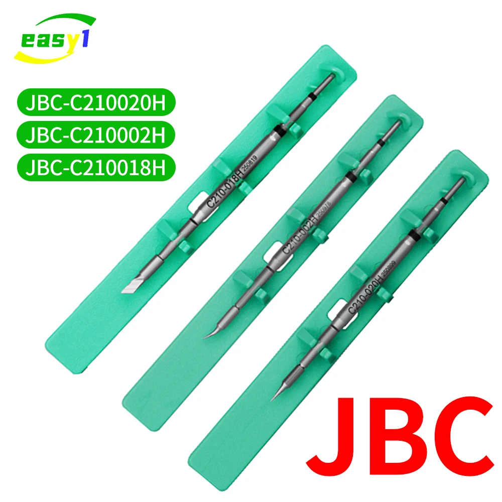 Original JBC C210 Soldering Iron Head C210018H C210002H C210020H Universal C210 Soldering Station Mobile Phone PCB Welding Repai