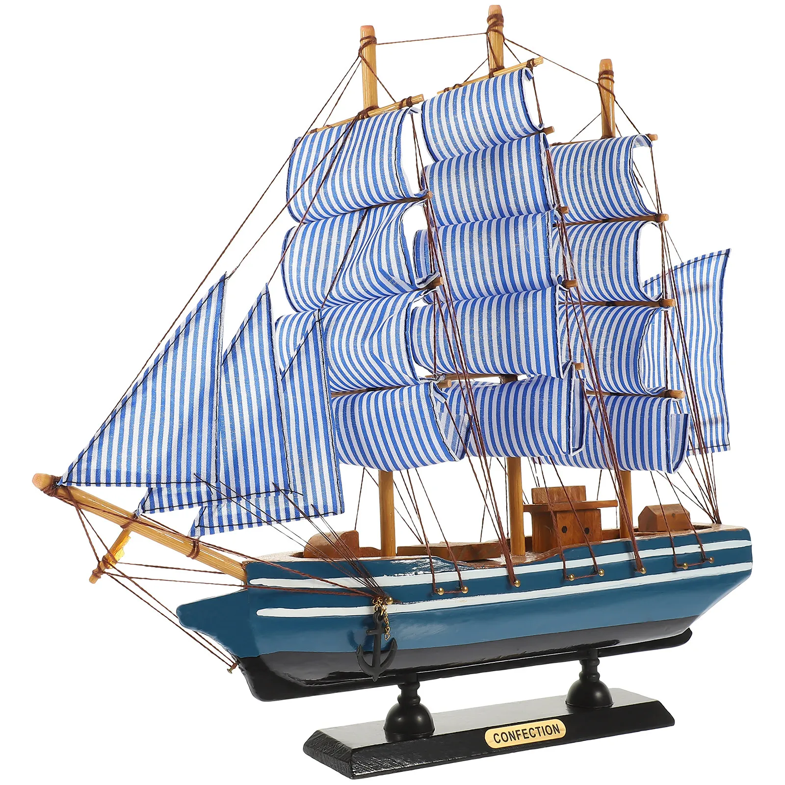 Ahşap Yelkenli Tekne Dekorasyo - Home Decor Nautical incelemesi ve fiyatı