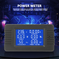 PEACEFAIR PZEM‑022 AC Digital Meter Power Energy Voltage Current Test With Closed Type CT 100A