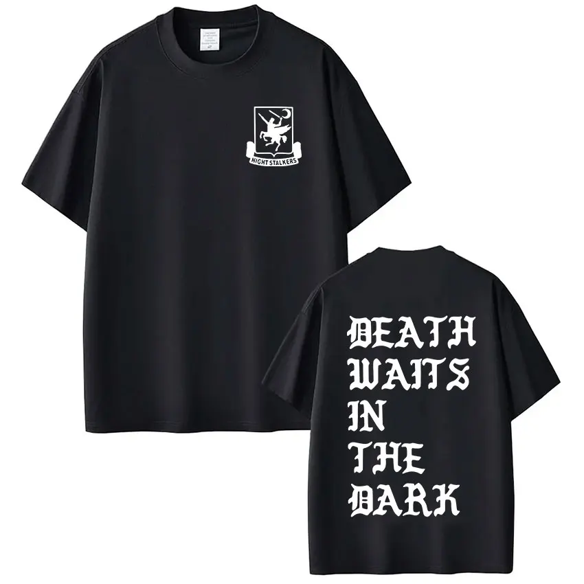 Forward Observations Group Skelett-T-Shirt für Herren und Damen, Kleidung, Mode, Sommer, 100 % Baumwolle, übergroßes, lässiges T-Shirt, Streetwear