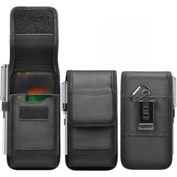 Mobile Phone Bag Belt Clip Waist Phone Pouch for 3.5-6.3 Inch Oxford Cover Bags for iphone 12 11 pro SE 2020 8 7 6 plus Samsung