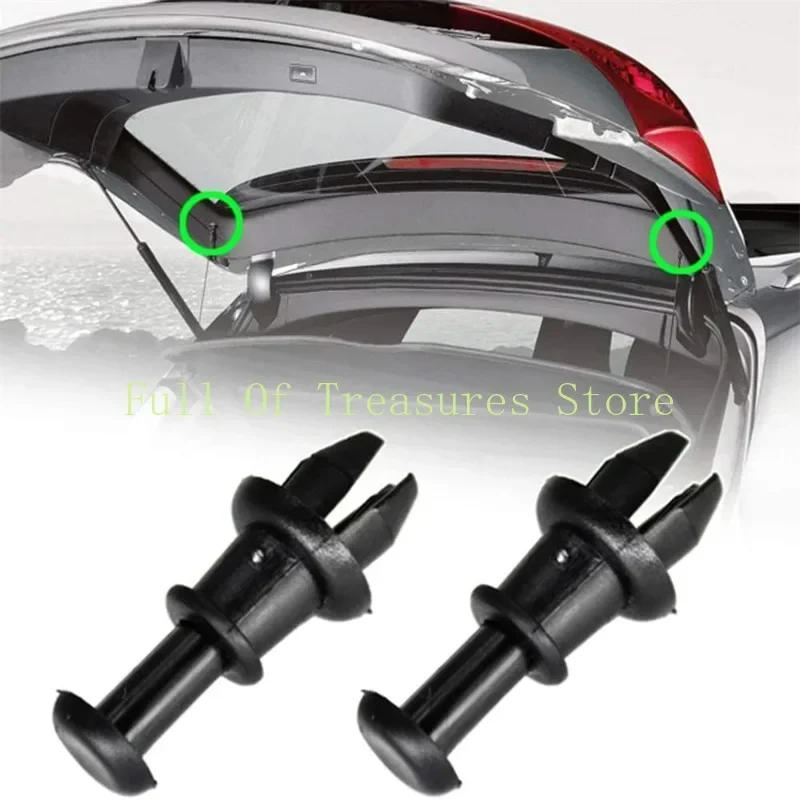 

For 2Pcs Boot Trunk Parcel Shelf Tray Strap String Clips For Seat Altea Arona Ibiza 6L 6J 6F Audi A3 S3 MK2 8P 8V Q5 SQ5 8R MK1