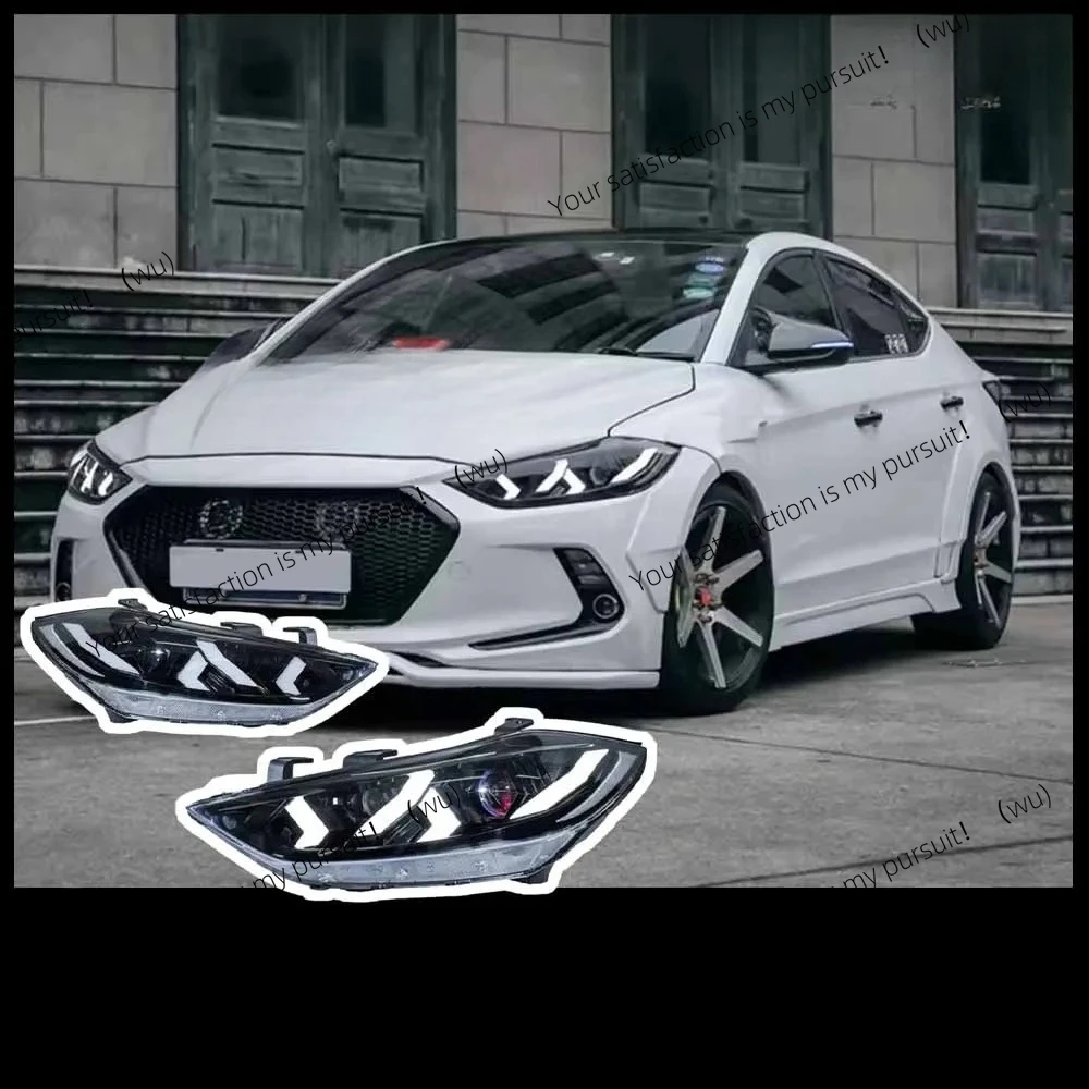 

Automobile LED headlamps, suitable for the front lamp set of Hyundai Elantra models from 2016 to 2020