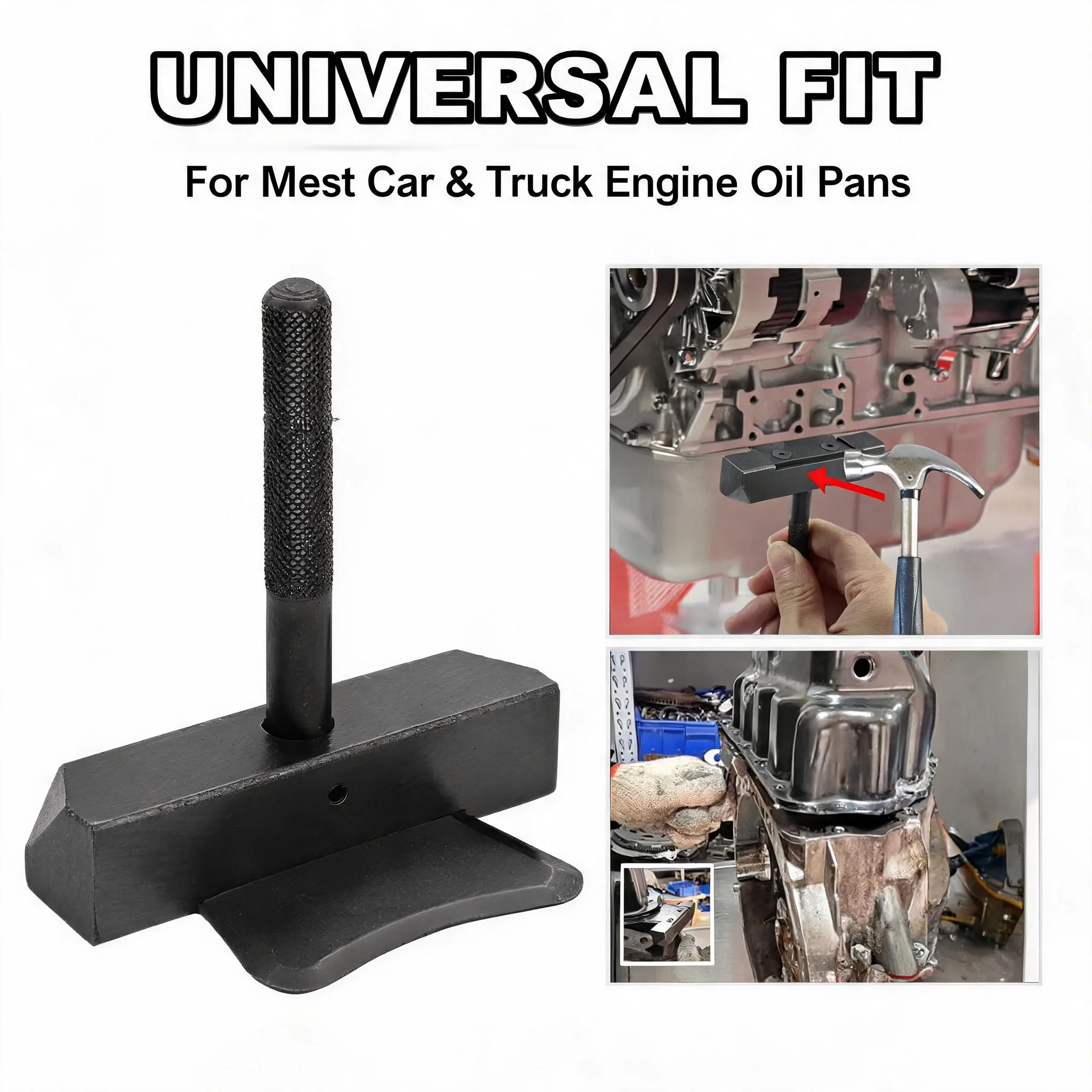 Automotive Oil Pan Removal Tool Universal Heavy Duty Engine Transmission Oil Pan Separator Seal Cutter for Car Repair Workshop