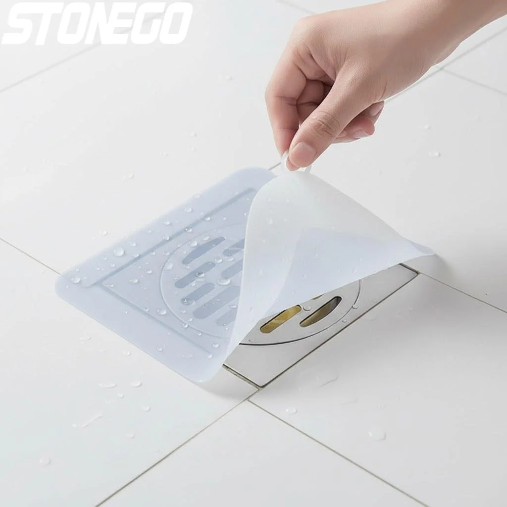 Silicone Floor Drain Cover Deodorant Anti Odor Insect Proof Sealing for Bathroom Sink Waste Pipe Floor Drain Shield