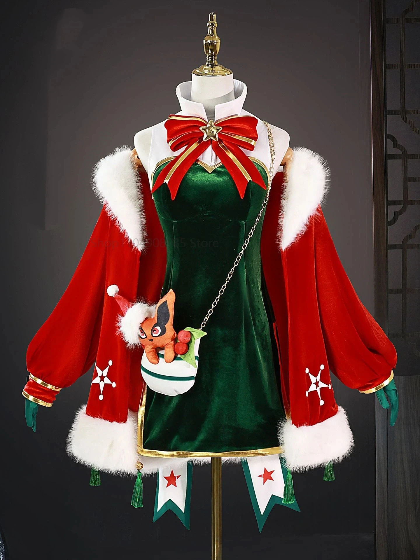 

Winter Styles Hot Cosplay Costume Anime Party Christmas Uniform Accessories for Comic Con Coser Anime Clothes