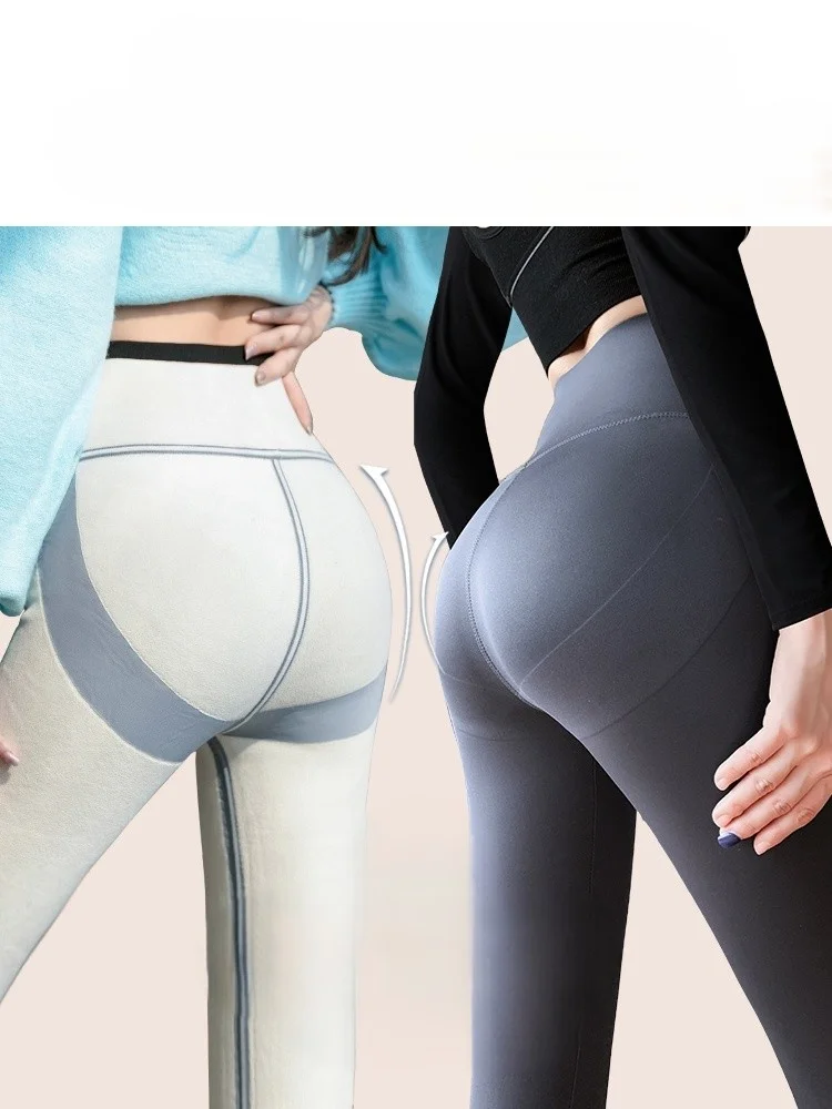 Pantaloni da yoga Ragazze Gamba larga Donna Vacanza Skinny Estate Versatile Irregolare Punk Out Beige All Match Sollevamento Campana Impiombato Neutro