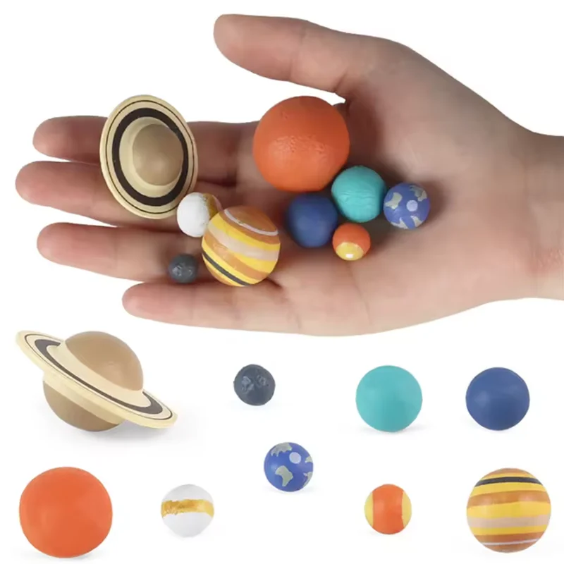 Planet Education Ball Enlightenment Toys Planet Solar System Mini Model Toys Space Toys  Montessori Teaching Aids
