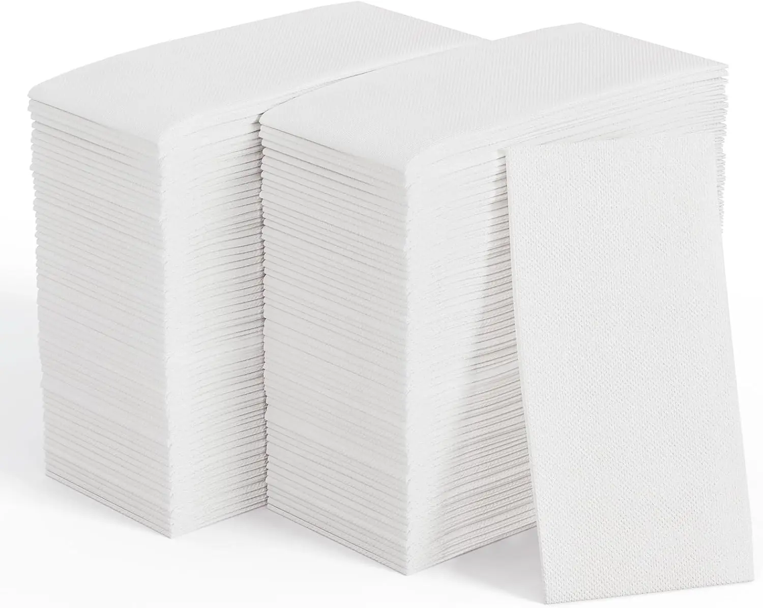 

600 Pack Disposable Paper Napkins, Soft 2-Ply White Hand Towels for Guests, Halloween, Wedding, Thanksgiving