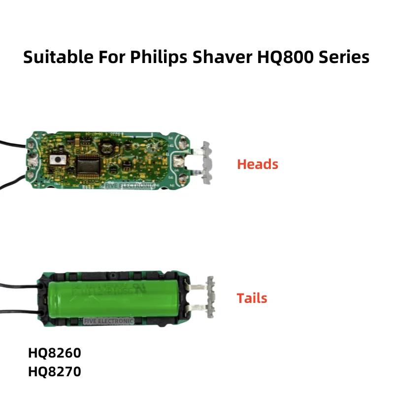 HQ8240/8250/8260/8270 Circuit Board Battery For Philips Shaver Accessories