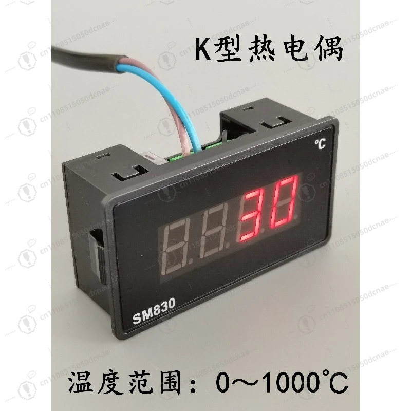 K Type Thermocouple Digital Temperature Display Meter for Industrial Machine Oven Sensor