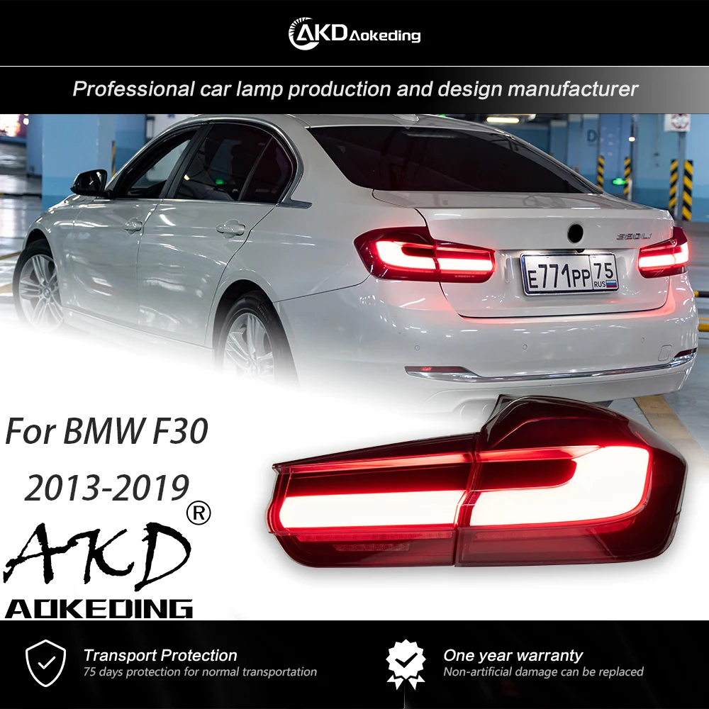 

Задняя лампа AKD для BMW F30, F80, M3, G20, задняя лампа, детали DRL, сигнальная линза в сборе, обновленные динамические автомобильные аксессуары, 2 шт.