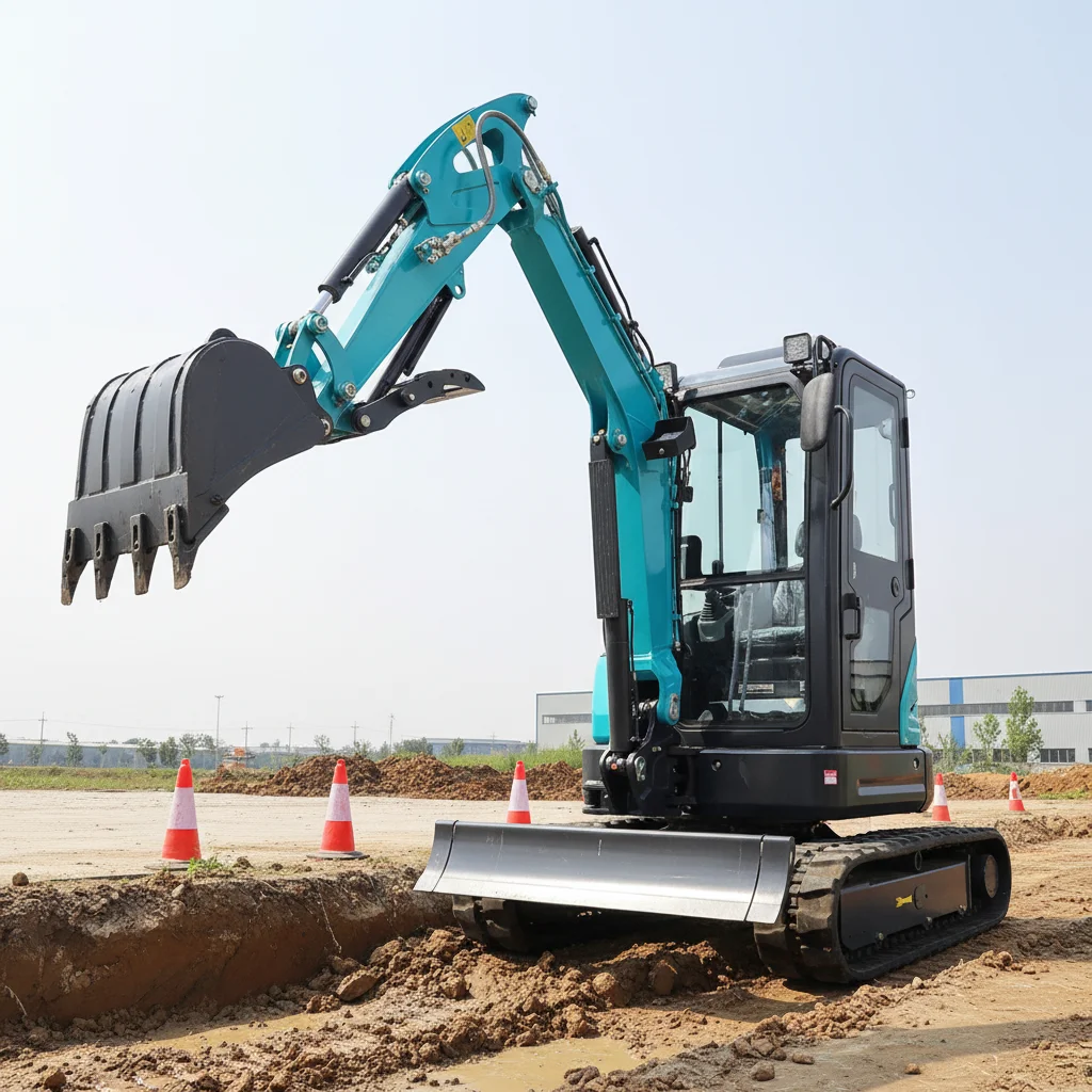 

Customize Compact Mini Excavator 1.5 Ton Hydraulic Digger EPA Construction Machinery