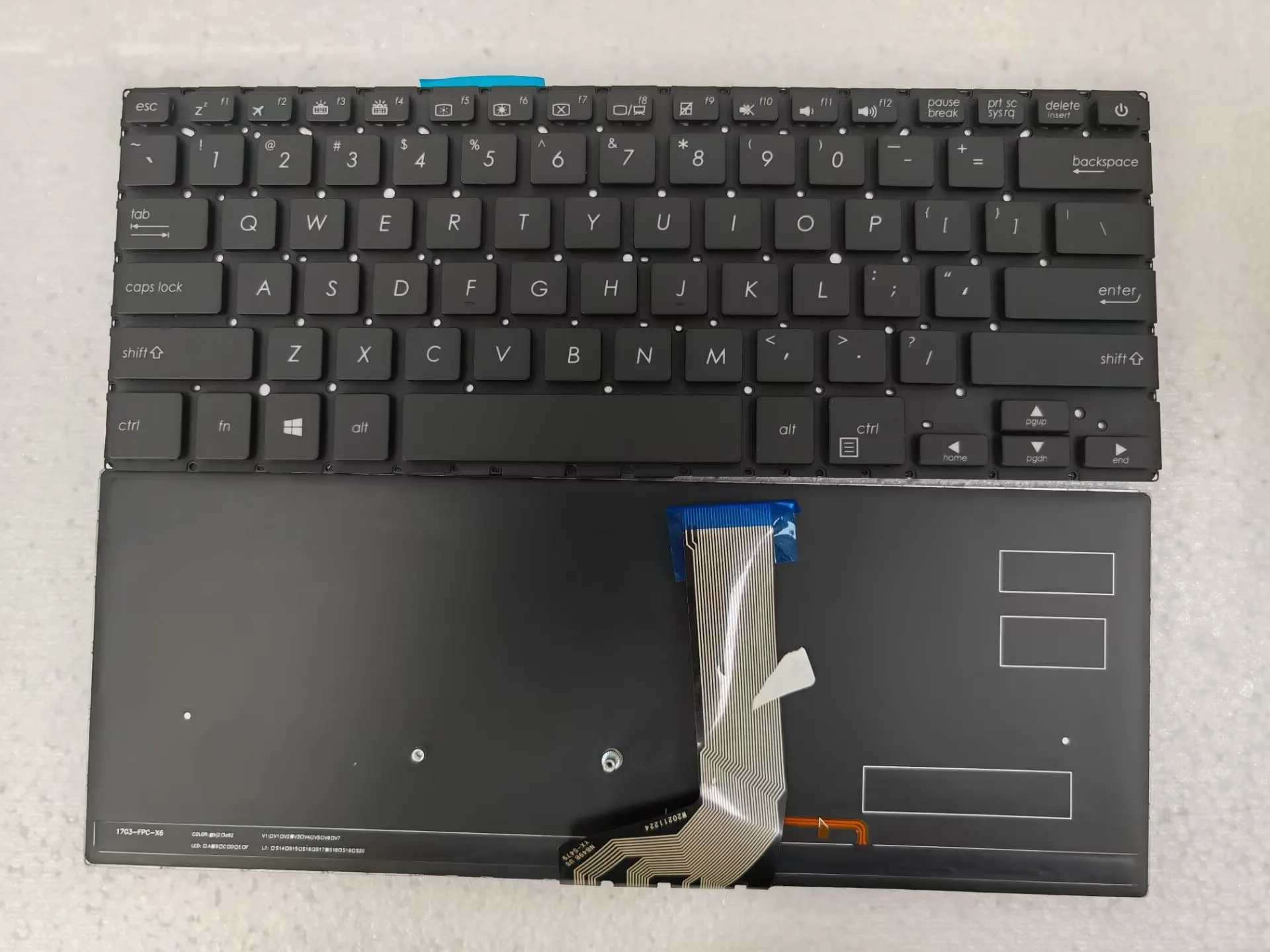 

Клавиатура с подсветкой США для Asus X411 S410 для Vivobook S410U X411U X411UA X411UN X411UV X411UQ, английские клавиатуры для ноутбуков