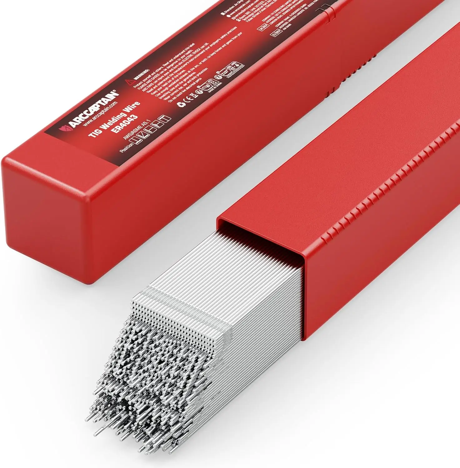 

ARCCAPTAIN Aluminum TIG Welding Rod ER4043, Welding Wire Filler Rod，1kg