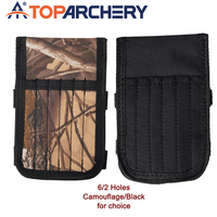 6/12 Holes Crossbow Arrow Quiver Waterproof Hunting Case for Bolts Accessories for Crossbow Arrow Less than OD 6.5mm