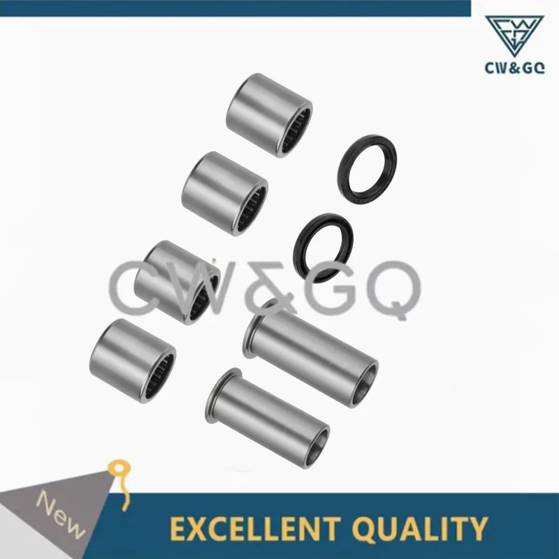 Motorcycle Bearing Sleeves Suspension Rear Swing Arm Fork Bushing Bearing Oil Seal for Suzuki Wangjiang GN250 GN 250