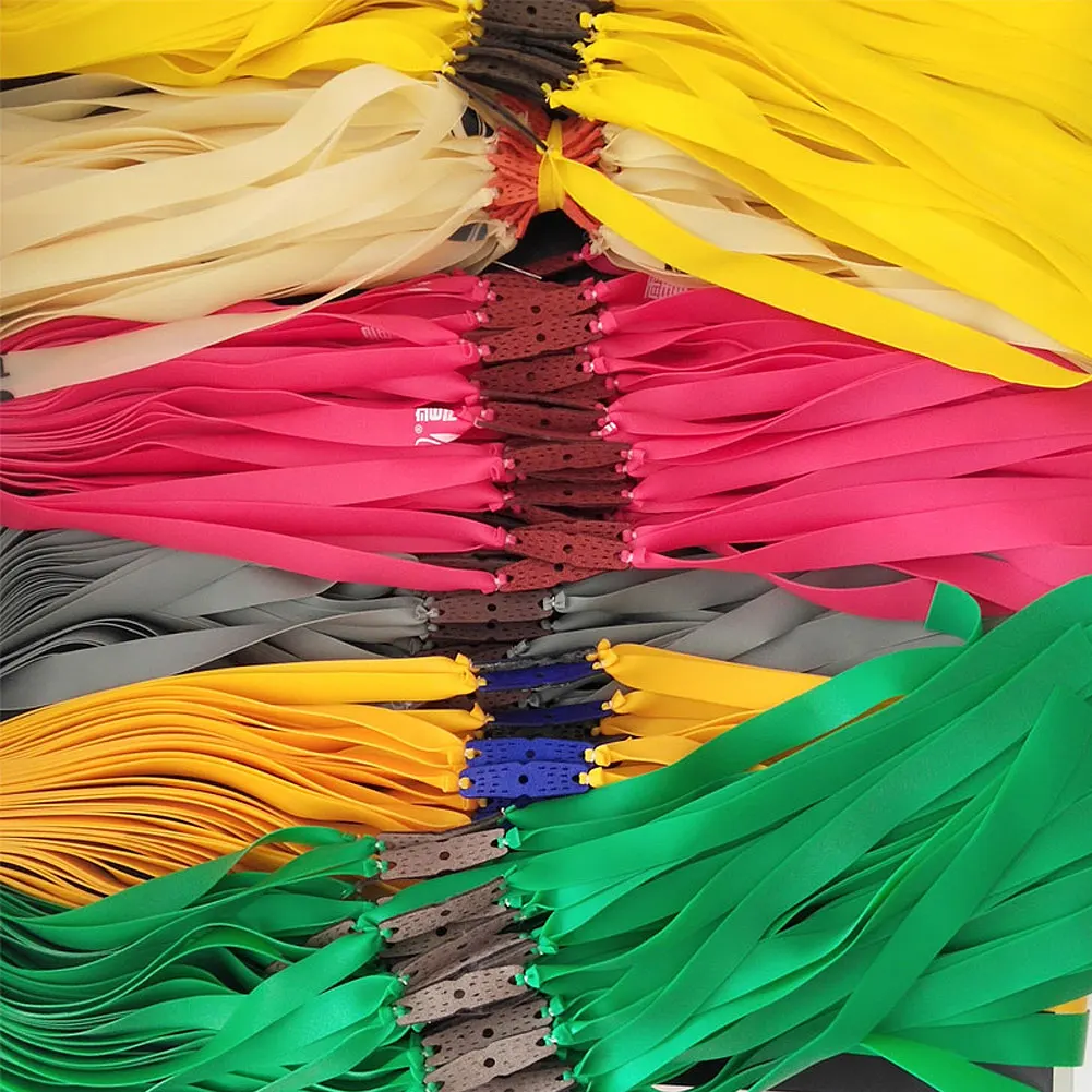 5 قطعة مقلاع الصيد قوية شريط مطاطي مسطح 0.5 مللي متر-0.75 مللي متر مرونة عالية في الهواء الطلق المنجنيق اطلاق النار اكسسوارات الصيد أداة