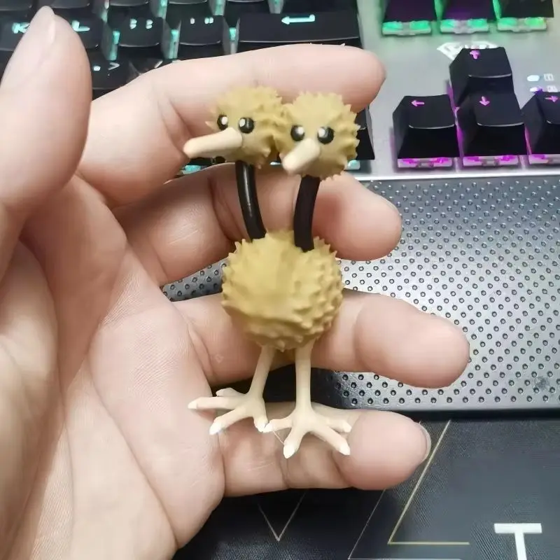 ขายร้อน Pokemon อะนิเมะ Dodrio Doduo สัดส่วน World 1:20 Diy 3d การพิมพ์ Kawaii การ์ตูนของเล่นตัวอักษรเด็ก Xma ของขวัญ