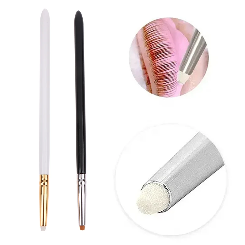 Flat Head Perm Brush Eyelash Styling Brush Lamination Eyelashes Separating Tool Eyelash Extension Supplies Tools Lash Lift Tool