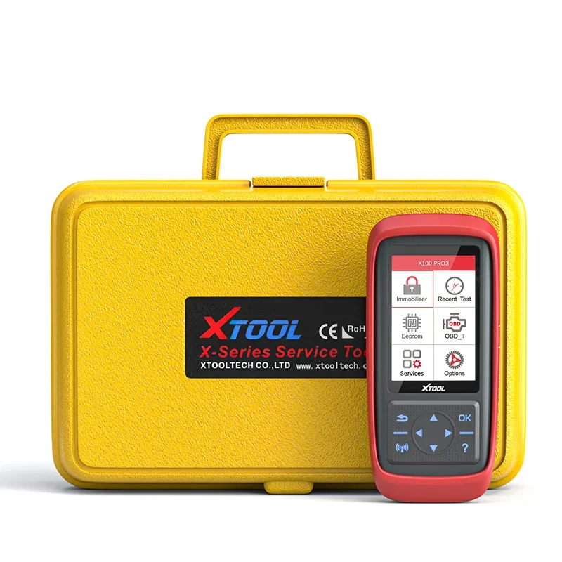 

Xtool X100 Pro2 OBD2 Car Diagnostic Tool IMMO Code Reader Scanner Key ECU Programmer Correction with EEPROM Adapter Free Update