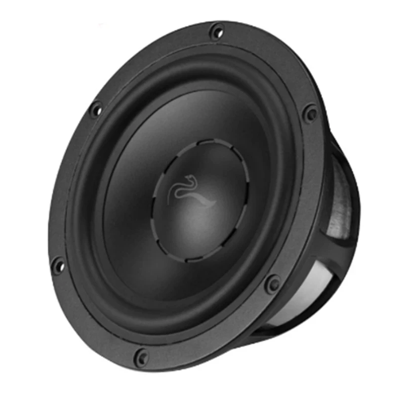 HiVi/الأصلي D5.4-II/D6.4MKII 5/6.5 ''Midrange رئيس سائق النيوديميوم المغناطيس الصب الألومنيوم الإطار 4ohm/80 واط OD = 145 مللي متر (1 قطعة)