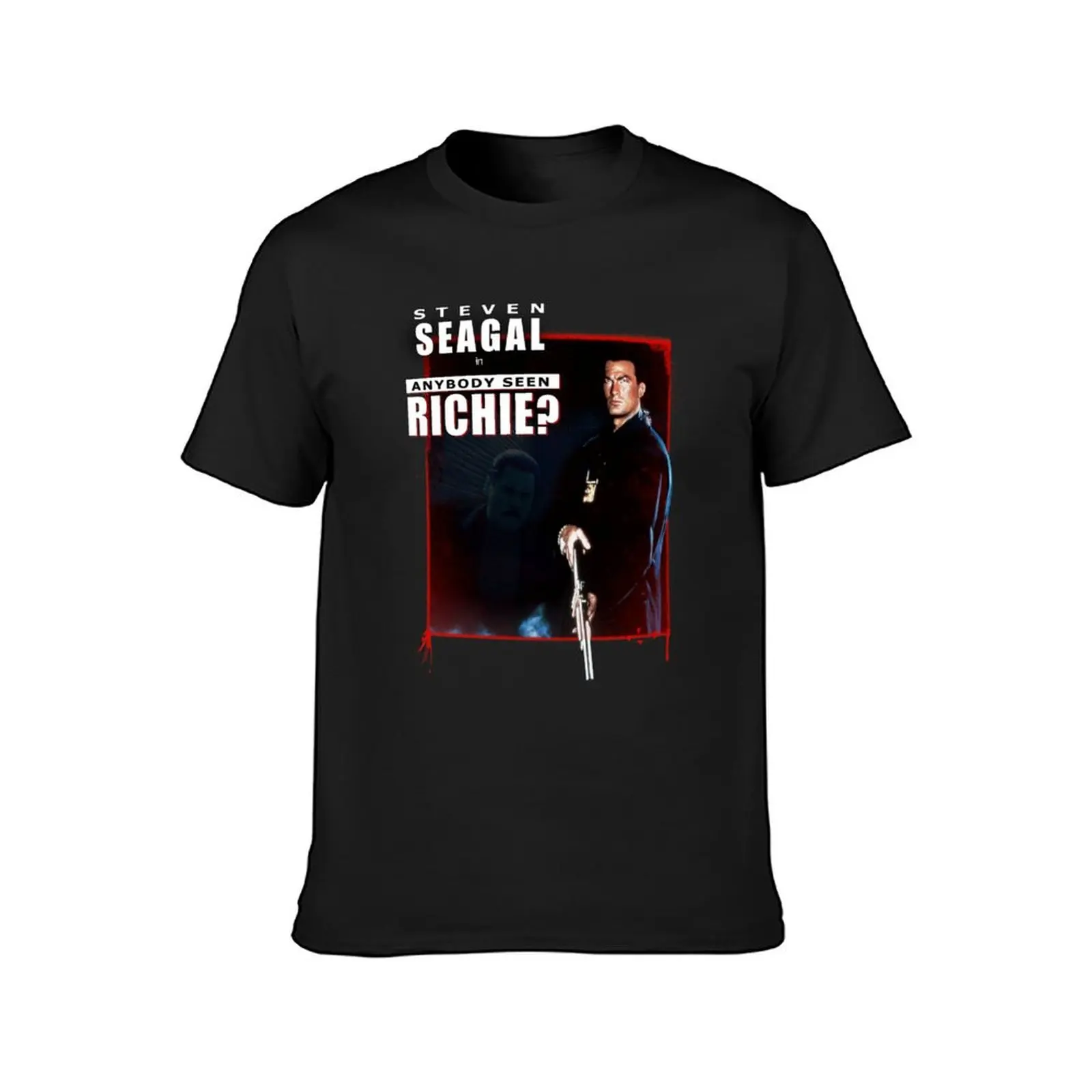 Out For Justice - Anybody Seen Richie? T-Shirt tees summer top plus size tops plain black t shirts men