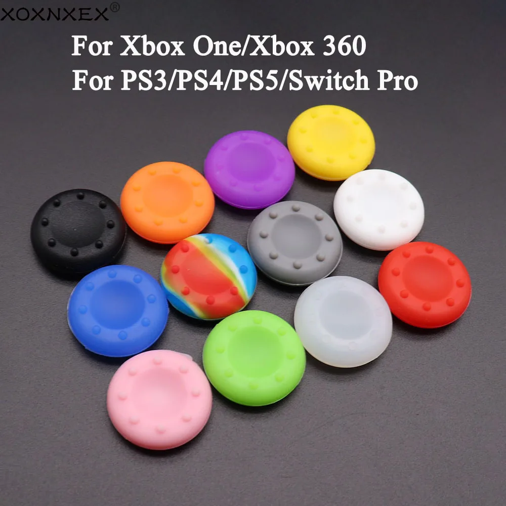 1PCS Soft Silicone Gamepad Joystick Grip Caps Case for PS4/PS3/PS5/Xbox360/Xbox One/Switch Pro Controller Game Accessories