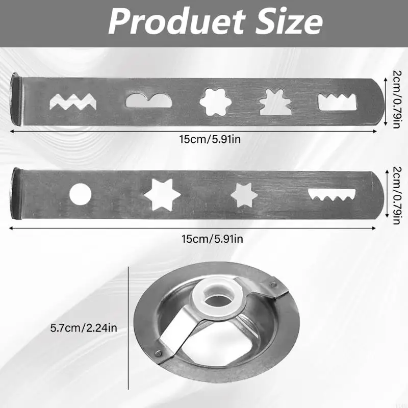 U0DEステンレス鋼肉グラインダーアタッチメントミキサーペストリーアタッチメントメタルテクスチャ