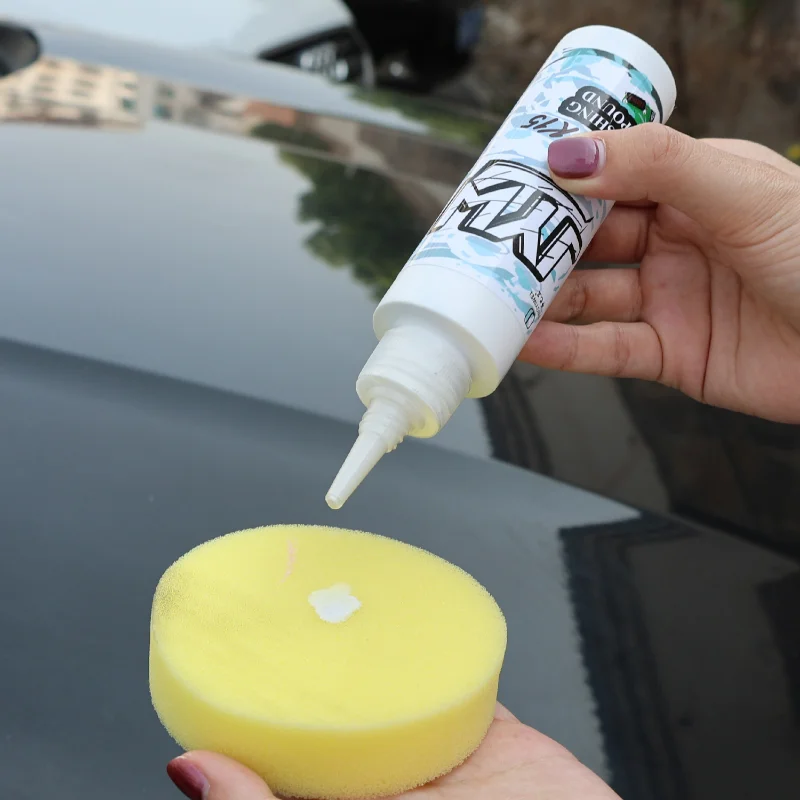 ตัวแทนขัดกระจกรถยนต์กระจกน้ํามันฟิล์มRemover Deep Cleaner Compound Clear Window Auto Detailingเครื่องมือ