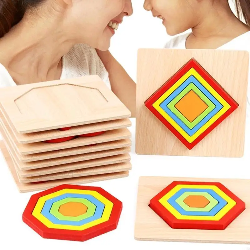 F62D Learning Squasting Toy Puzzle Baby Baby Baby Fine Motor Skill