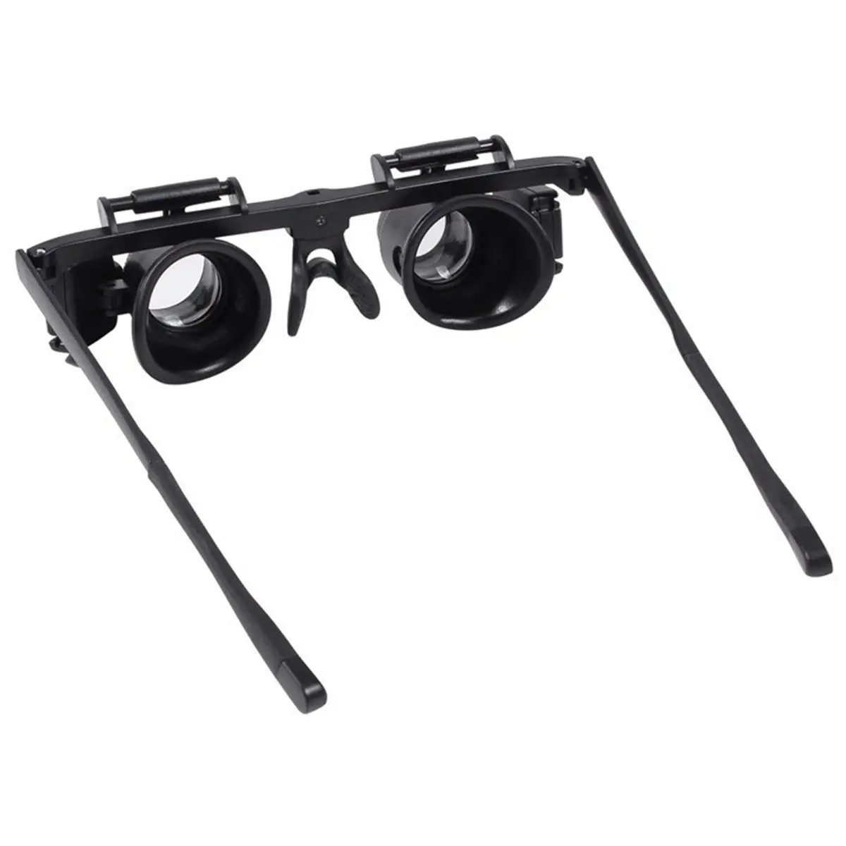 25x Eyewear Loupe Repair Hand Magnifying LED Magnifying Headband Head Wearing Magnifying Glasses Loupes for Reading