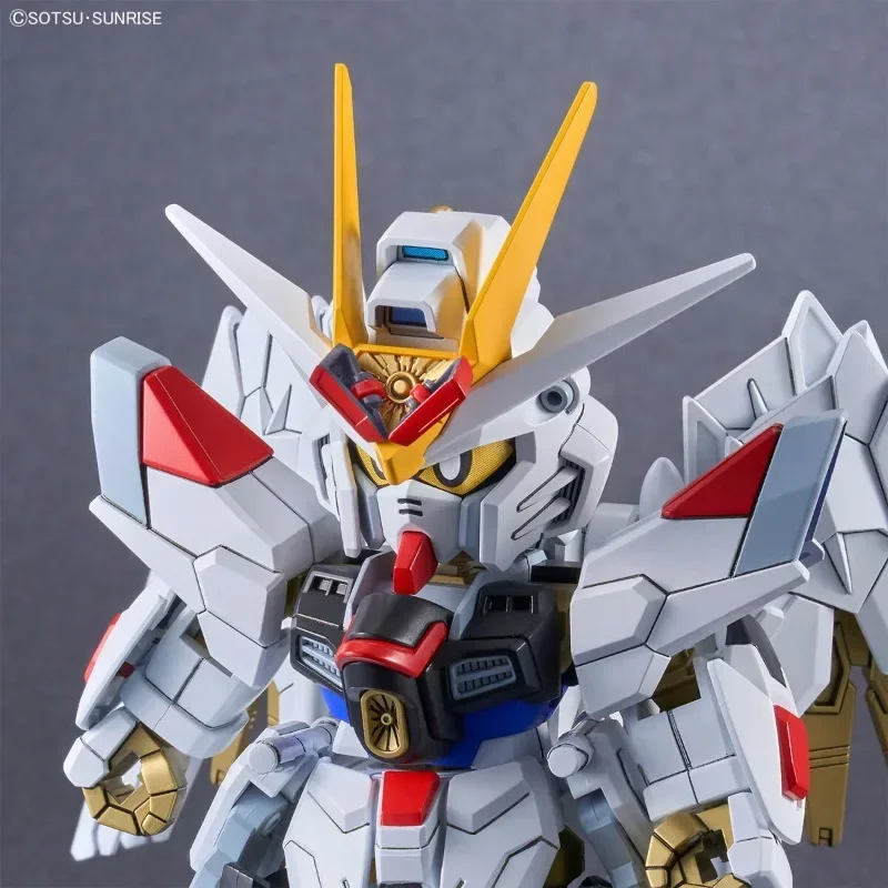 Bandai w magazynie Oryginalne figurki anime SDCS GUNDAM MIGHTY STRIKE FREEDOM GUNDAM Figurki akcji Zabawki Model kolekcjonerski Prezenty dla dzieci