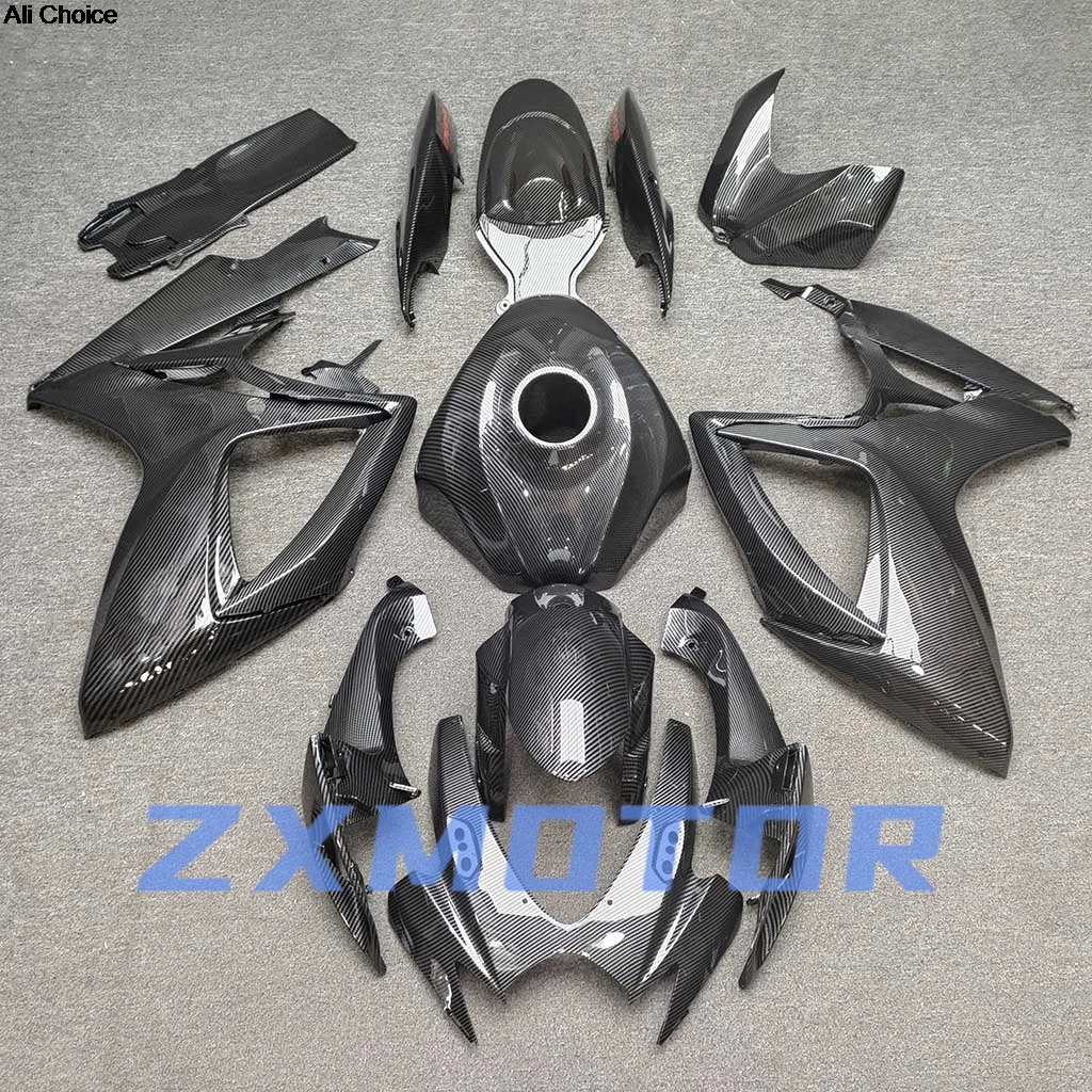 

OEM Fairings for GSXR600 GSXR750 2006 2007 Carbon Fibre Refitting Motorcycle Racing Customized Fairing Kit GSXR 600 750 06 07