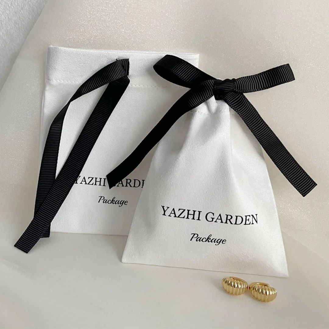 Suede Gift Bags 7x9cm 9x12cm 11x14cm 18x30cm anniversary pouch wedding Makeup Eyelashes Hair Storage Sack Jewelry Pouch