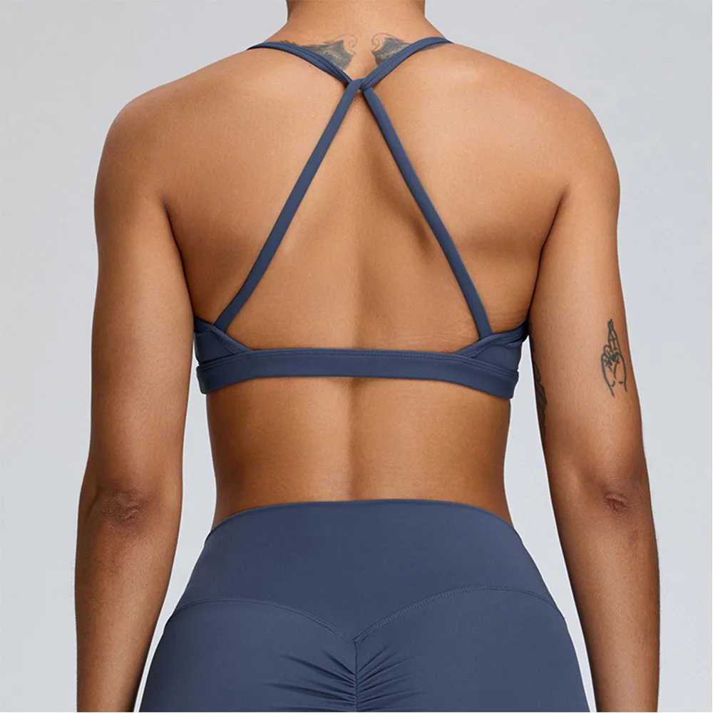 Seamless Sports Bra Women Underwear Sexy Back Shockproof Workout Fitness Bra Quick Drying Training Sports Running Yoga Tank Top