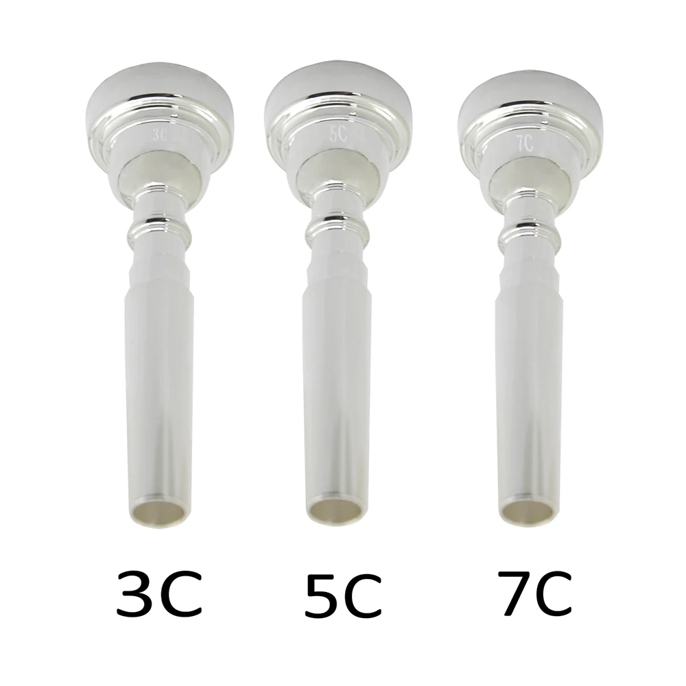 Professional 3C/5C/7C Trumpet Mouth Tool Rich Tone Trumpet Tool Beginner Trumpet Practice Mouth Brass Instrument Accessories