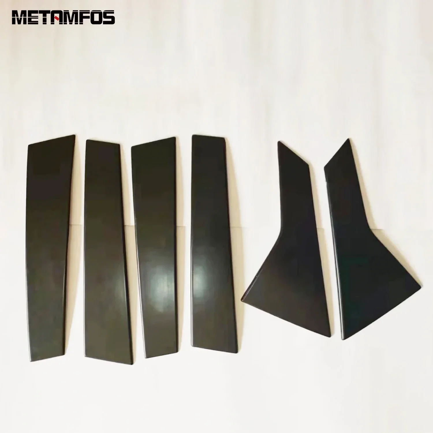 لهوندا سيفيك 11th سيدان 2021 2022 2023 2024 2025 ألياف الكربون نافذة مركز B C عمود المشاركات غطاء الكسوة الملحقات الخارجية