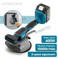 18V Tile Tiling Machine 8-Speed Adjustable Wall Floor Tile Suction Vibrator Cordless Large Sucker Tile Installation Tool