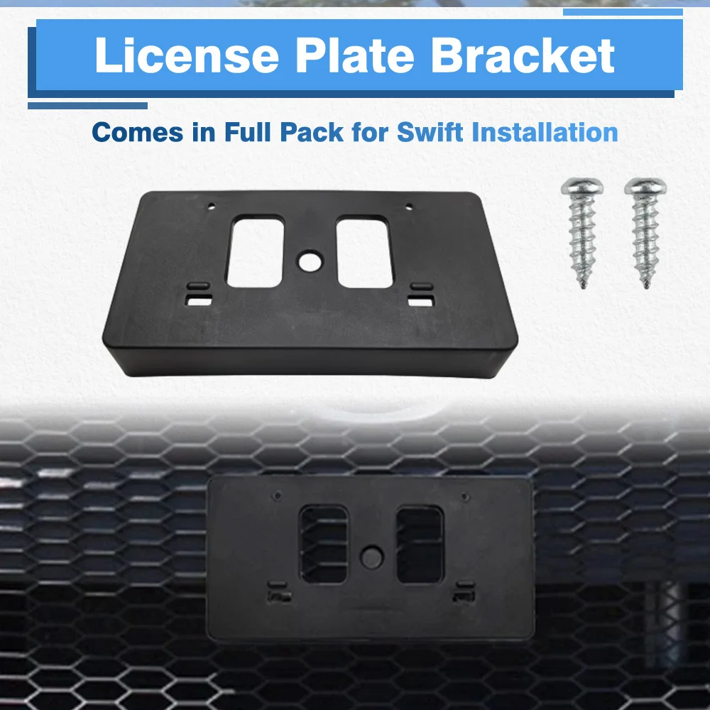 

5211412280 Car Front Bumper License Plate Frame Mounting Holder Bracket Car Accessories For Toyota Corolla 2020-2021